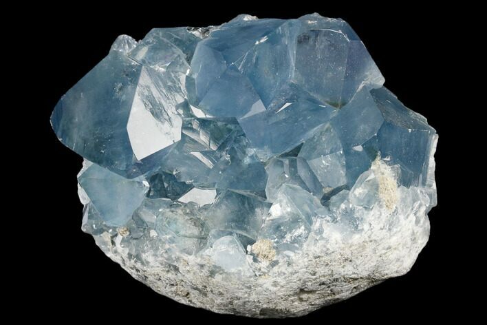 Celestine (Celestite) Crystal Cluster - Madagascar #184397